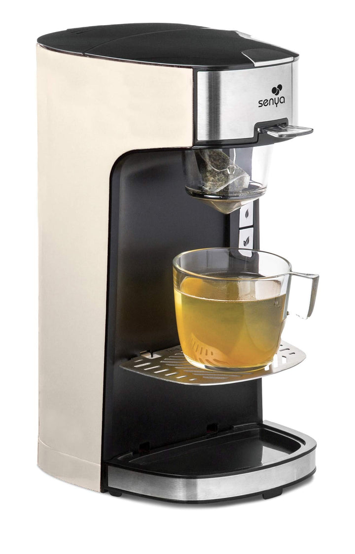 Senya SYBF-CM013-C Teemaschine, 1400, Stainless Steel, cremefarben Teemaschine Creme, Teemaschine Cr