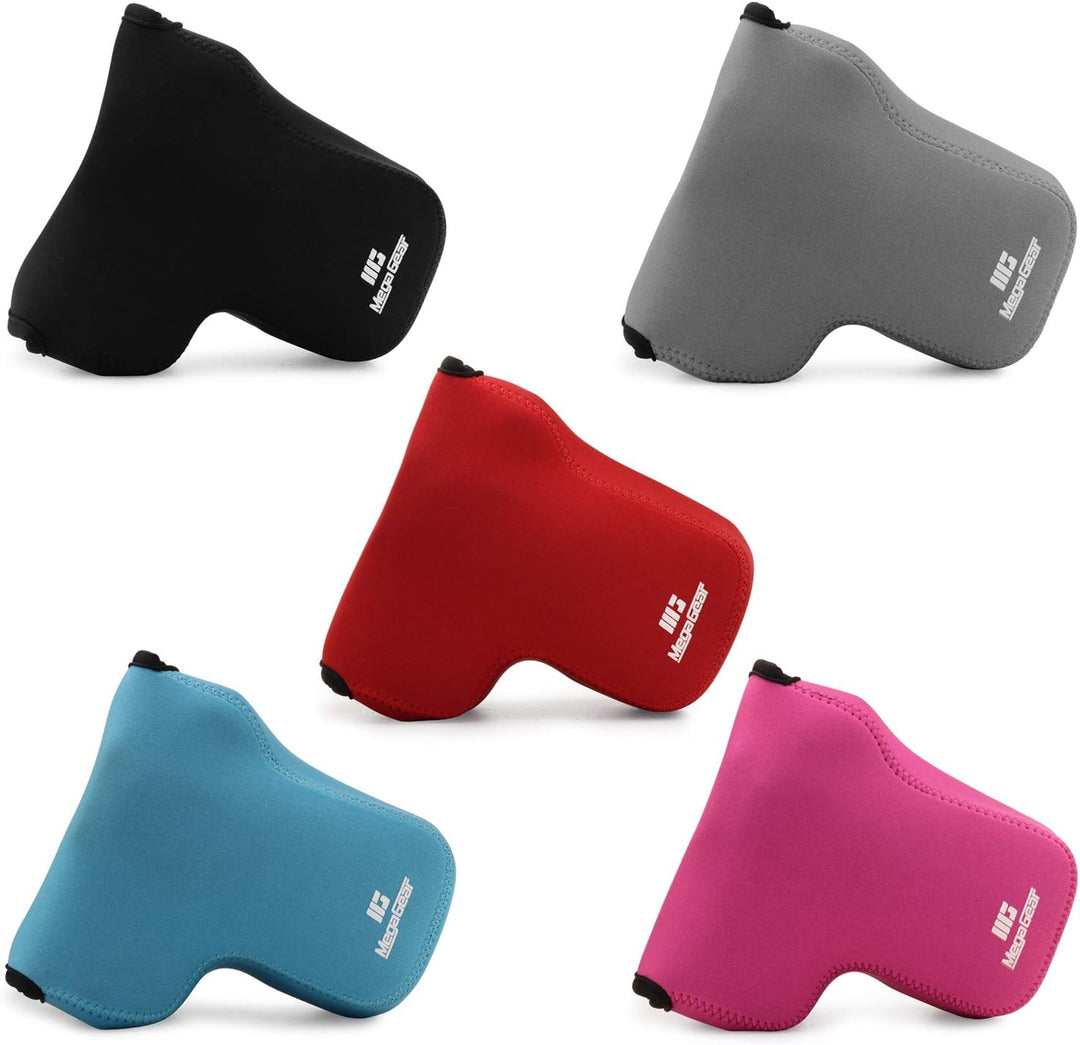 MegaGear MG1918 Ultraleichte Neopren-Kameratasche, kompatibel mit Fujifilm X-T4 (XF16-80 mm), Grau,