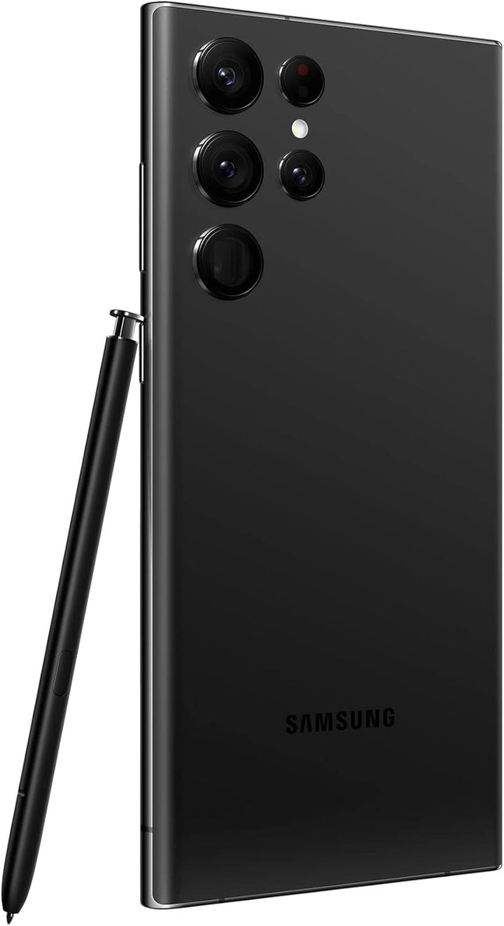 Samsung Galaxy S22 Ultra 5G 128GB | 8GB RAM Handy Schwarz (DE) Alle Träger Schwarz 128 GB, Alle Träg