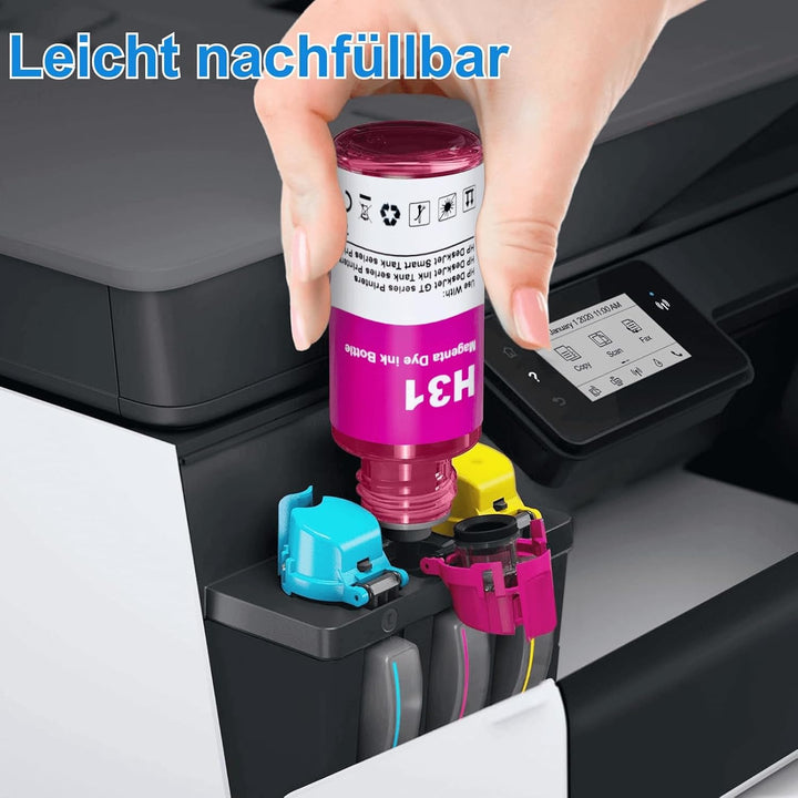 ATTA 31 32 XL Nachfülltinte für Smart Tank 7305 7005, Kompatibel Druckertinte 31 32XL für Smart Tank