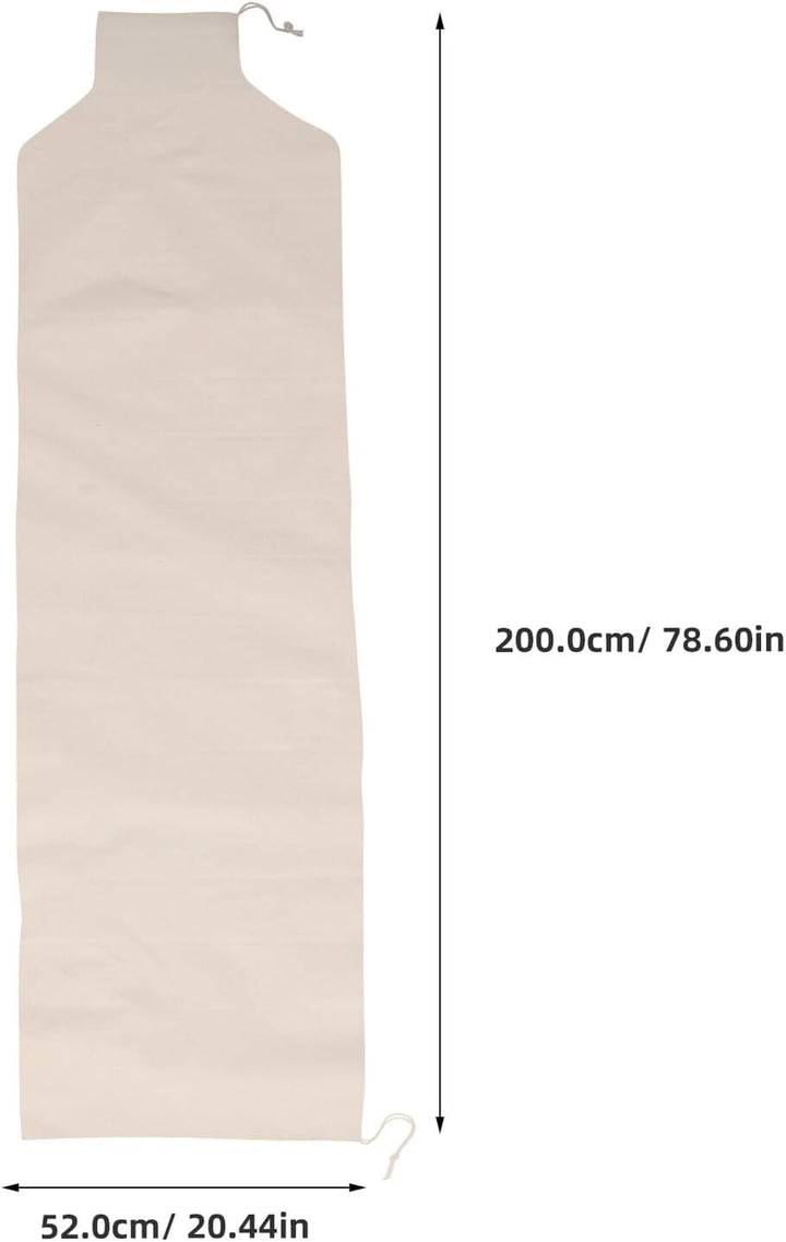 Nachhaltiger Auffangsack mit Kordelzug für Getreidemühlen Grosser Staubbeutel aus Robustem Material