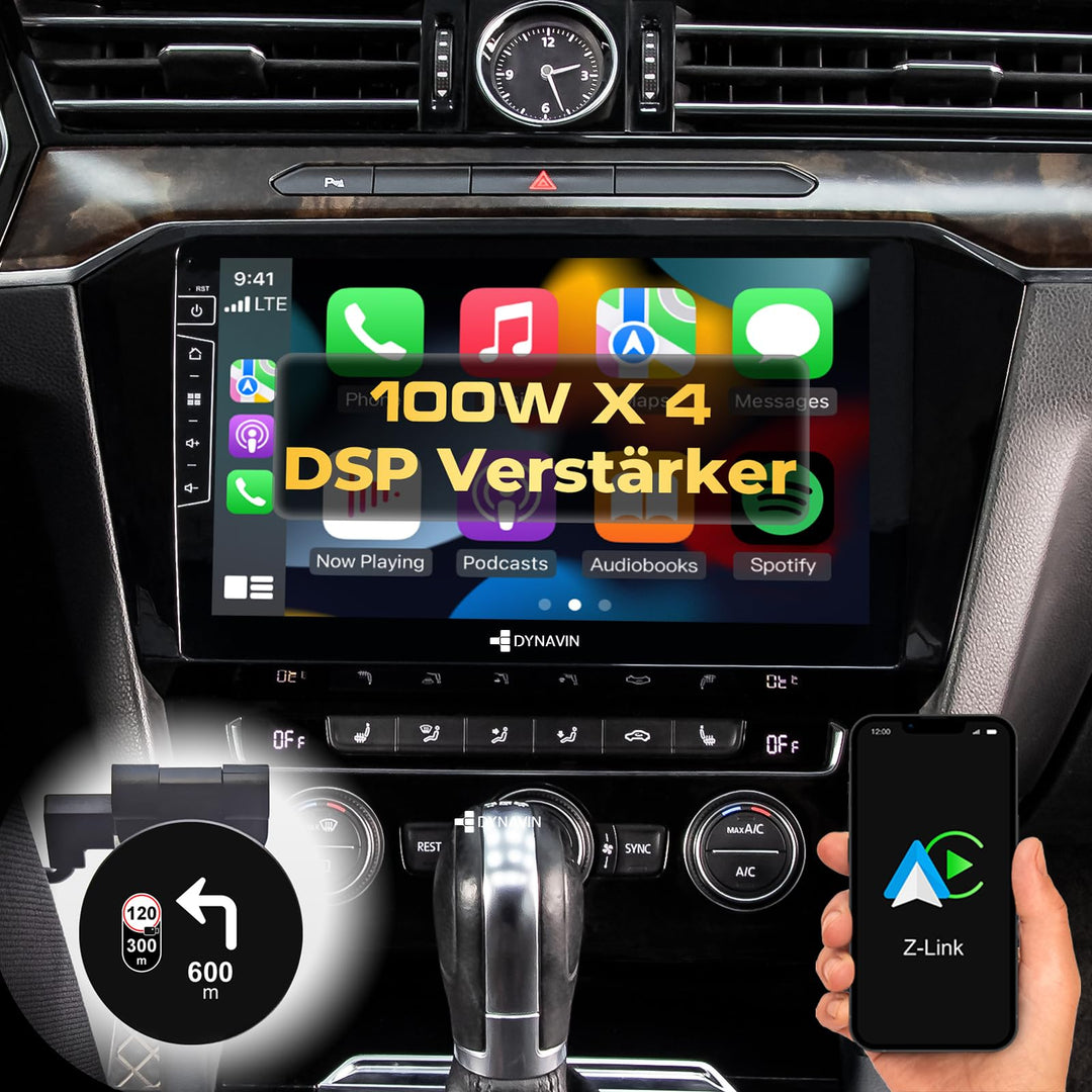 DYNAVIN Android Autoradio Navi für VW Passat B8, 10,1 Zoll OEM Radio mit Wireless Carplay und Androi