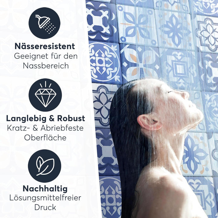 CREATISTO Mosaik Klebefliesen Stickerfliesen Fliesenfolie - Stylische Sticker Aufkleber für Fliesen