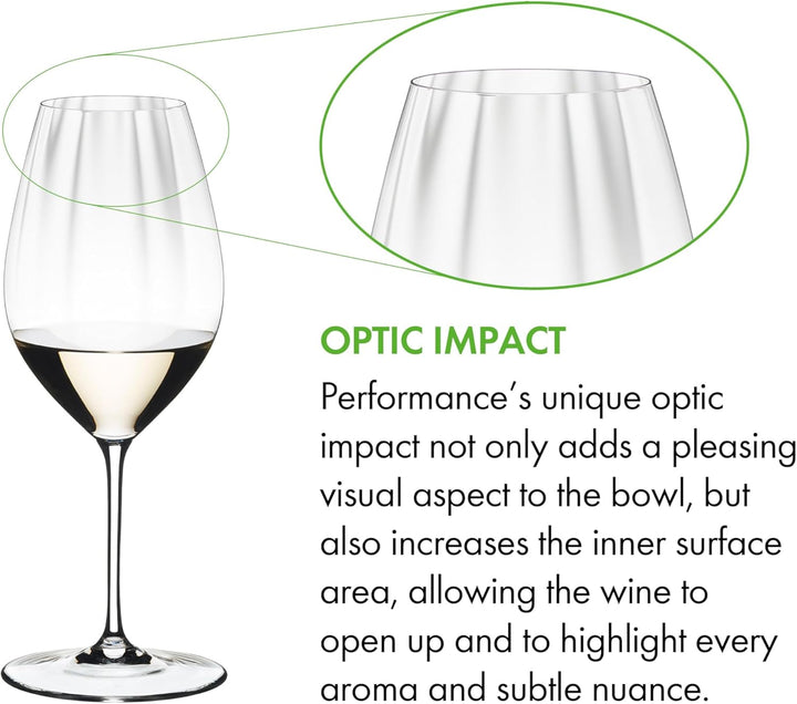 Riedel Performance Rieslingglas, 625 ml, Riesling