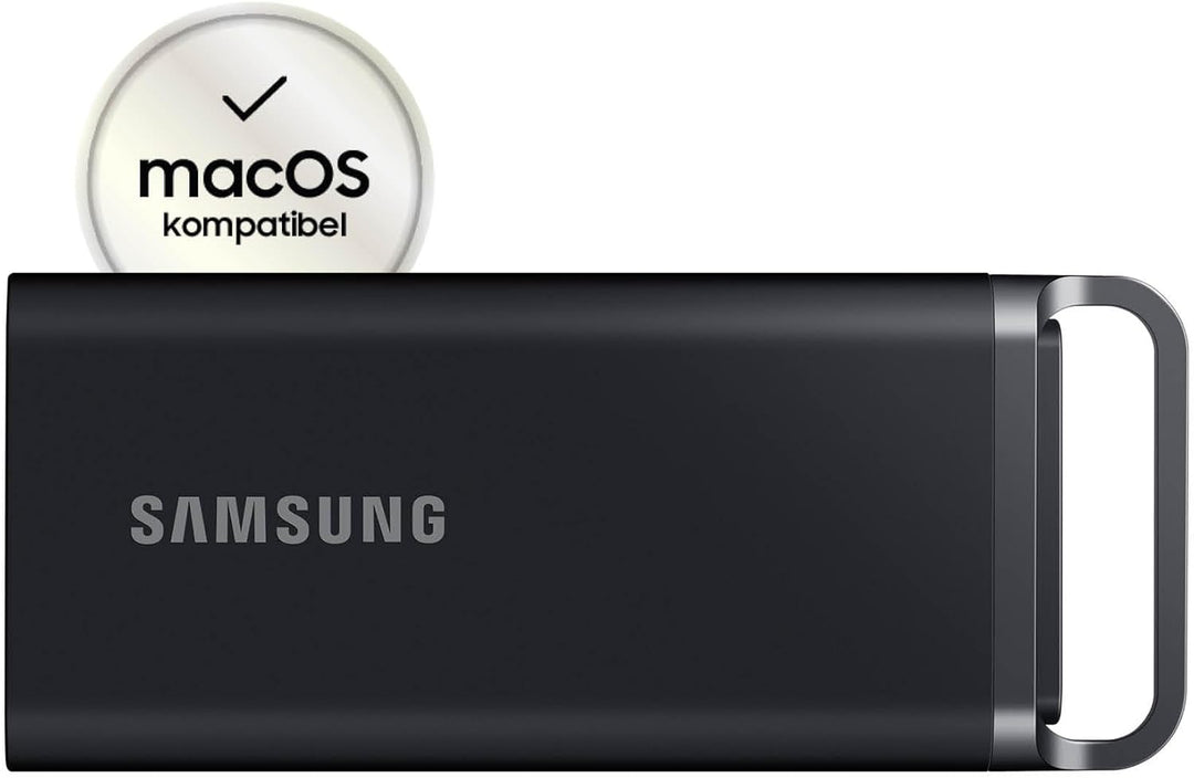 Samsung Portable SSD T5 EVO, 8 TB, USB 3.2 Gen. 1, 460 MB/s Lesen, 460 MB/s Schreiben, Externe Festp