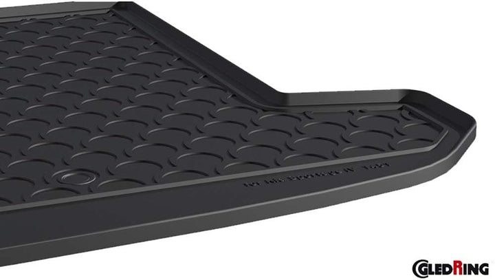 Gledring Rubbasol (Gummi) Kofferraumwanne Hyundai Tucson 2015-2018 (Höhe Ladeboden) Kofferraummatte,