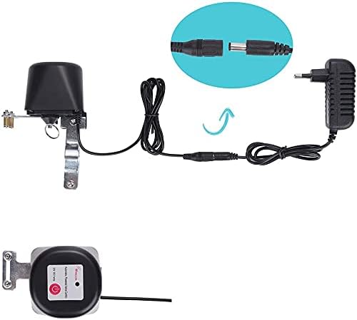 WiFi-Ventilsteuerung, Smart WiFi Steuerung Wasser/Gasventil 2.4GHz Kompatibel mit iOS/Android，Kompat