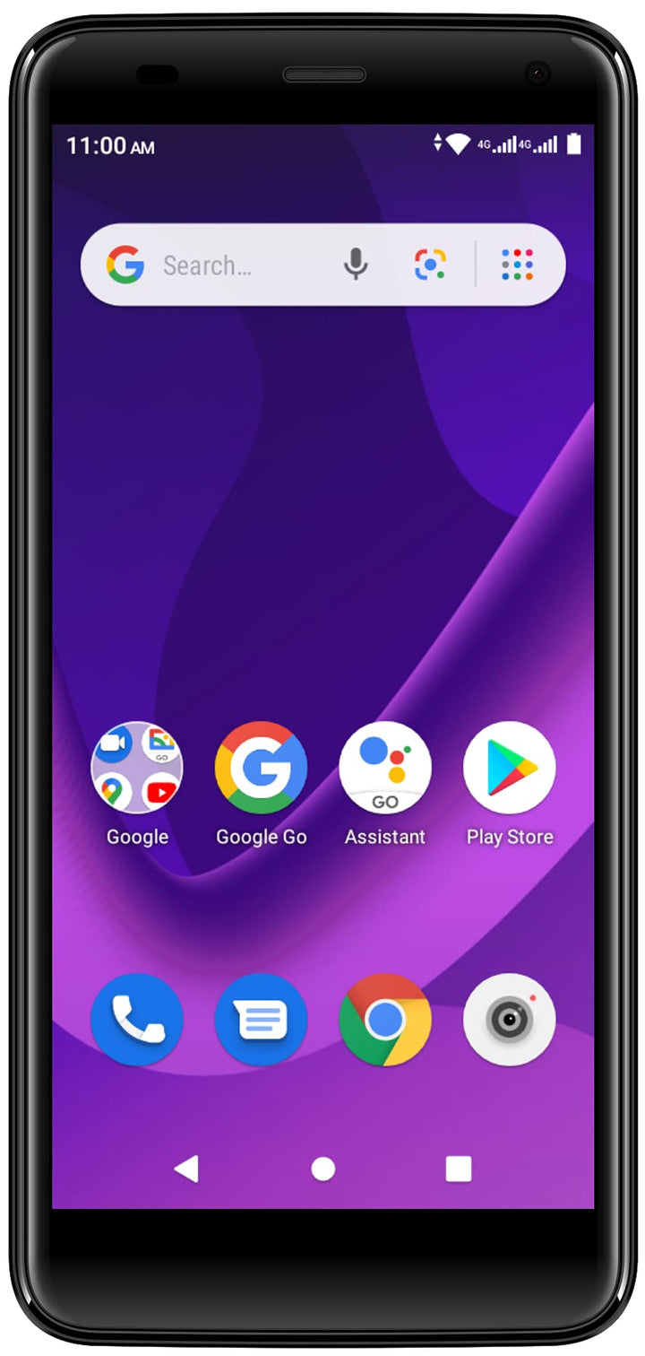 Logicom Swipe_Black Smartphone, entsperrt, 4G, Display 12,7 cm (5 Zoll) – 16 GB – Android Schwarz