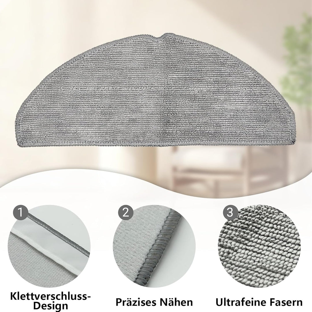 21 Pcs Zubehör Set für Tapo RV30 Max Plus, RV30 Max, RV20 Max Plus, RV20 Max Staubsauger Ersatzteil,