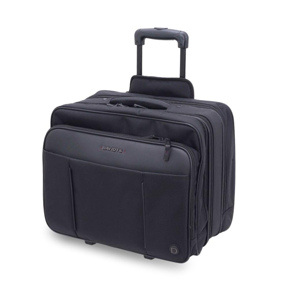 Davidts - Pilot Case weich, 44,5 x 35 x 25 cm, Schwarz