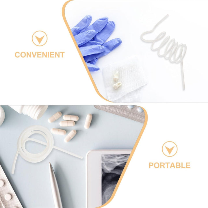 Healeved 2 Stück Ersatzschläuche für Mundduschen, Kompatibel mit Waterpik Wp-100 Wp-660, Zahnseide-w