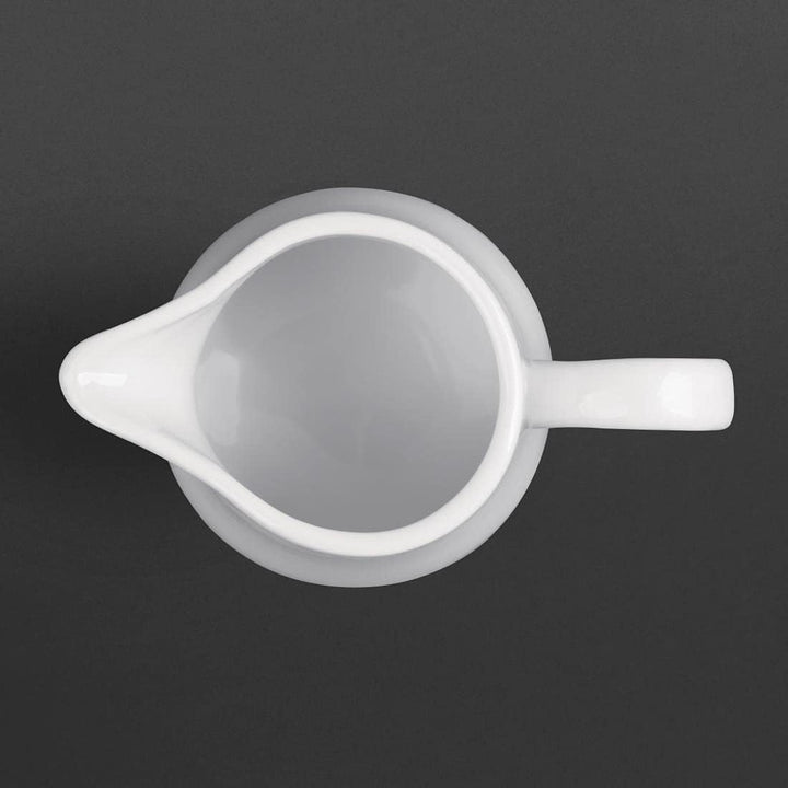Olympia U821 creme oder Milch Krug mit Griff, 10 oz (Pack von 6) 305ml 10.75oz Einzelbett, 305ml 10.