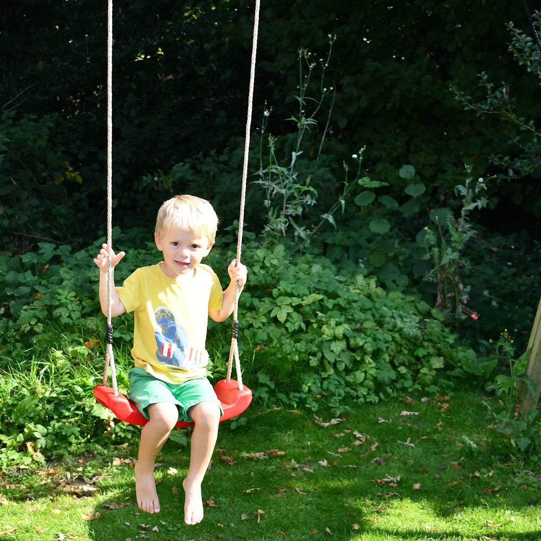 Garden Games Schaukel aus Kunststoff, erste Wahl für Kinder (rot)