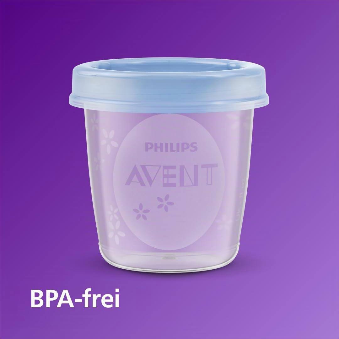 AVENT Nahrungs-Mehrwegbecher (Modell SCF721/20) Aufbewahrungssystem, Aufbewahrungssystem