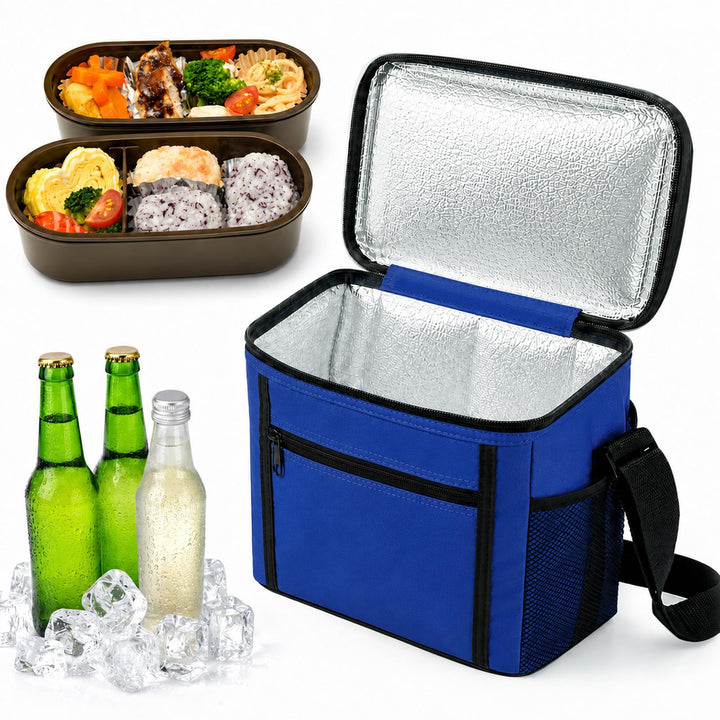 Kühltasche,10L Kühltasche Faltbar,Faltbar Isoliertasche,Picknicktasche,Tragbar Lunchtasche,Wasserdic