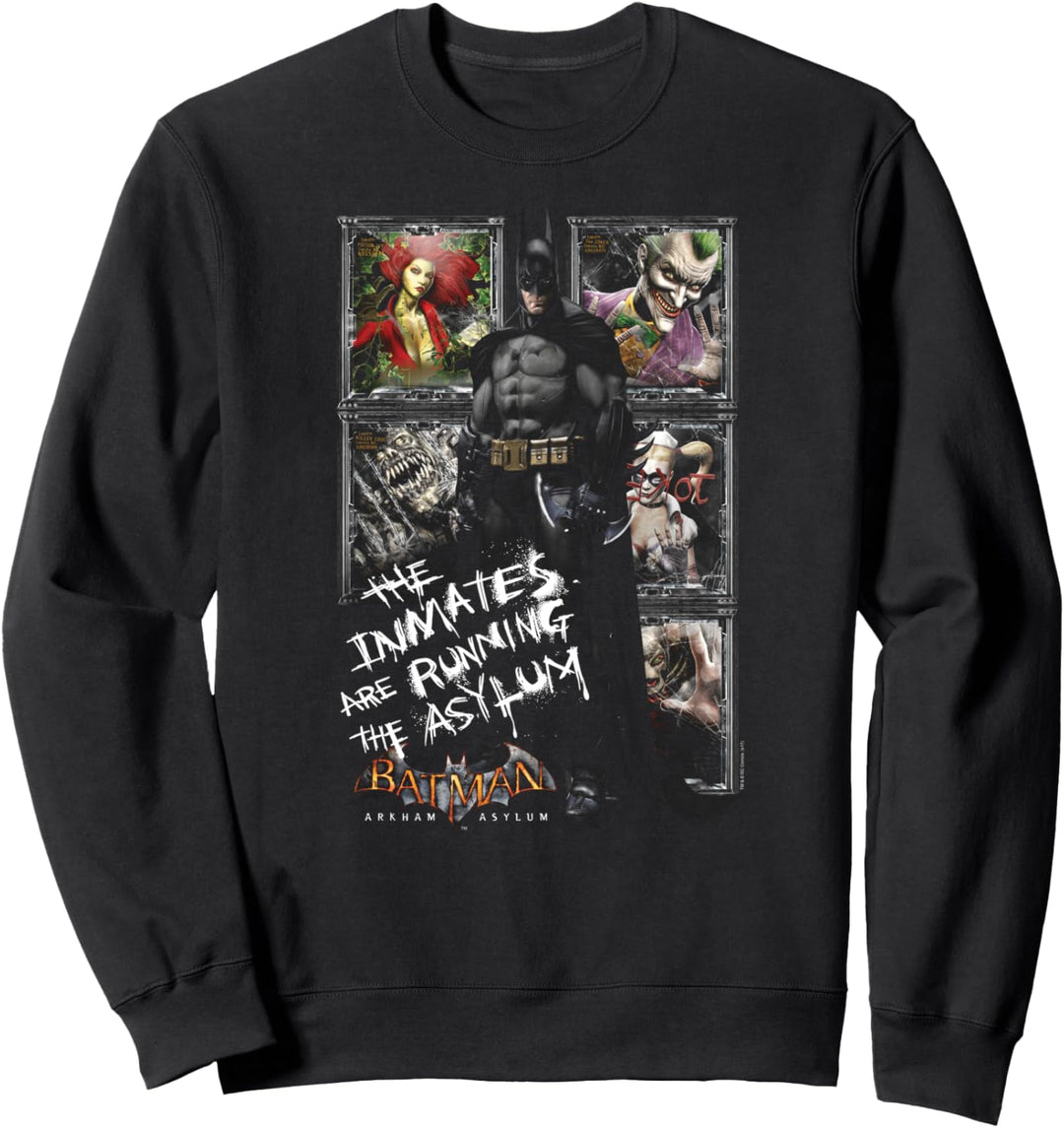 Batman: Arkham Asylum Running the Asylum Sweatshirt