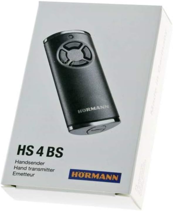 Handsender HS4 868-BS Struktur Chrom schwarz