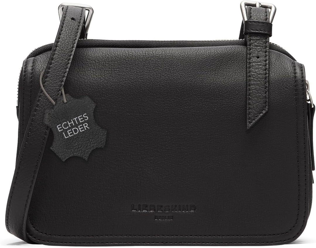 Liebeskind Berlin Damen-Umhängetasche „Mareike“ I Crossbody Bag Damen aus Leder mit verstellbaren Sc