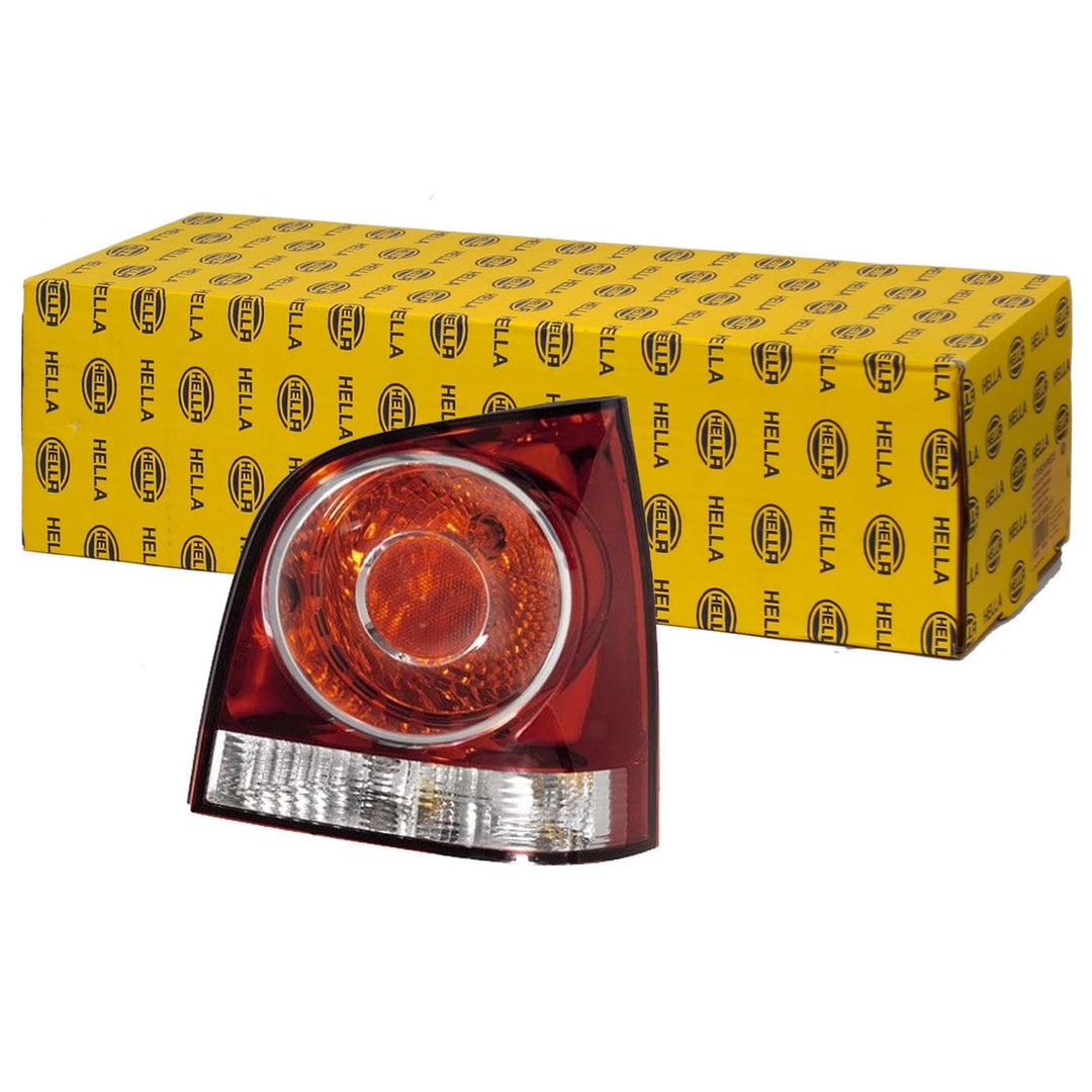 HELLA 2VP 965 303-081 Heckleuchte - Glühlampe - glasklar/rot - rechts - für u.a. VW Polo (9N_), Rech