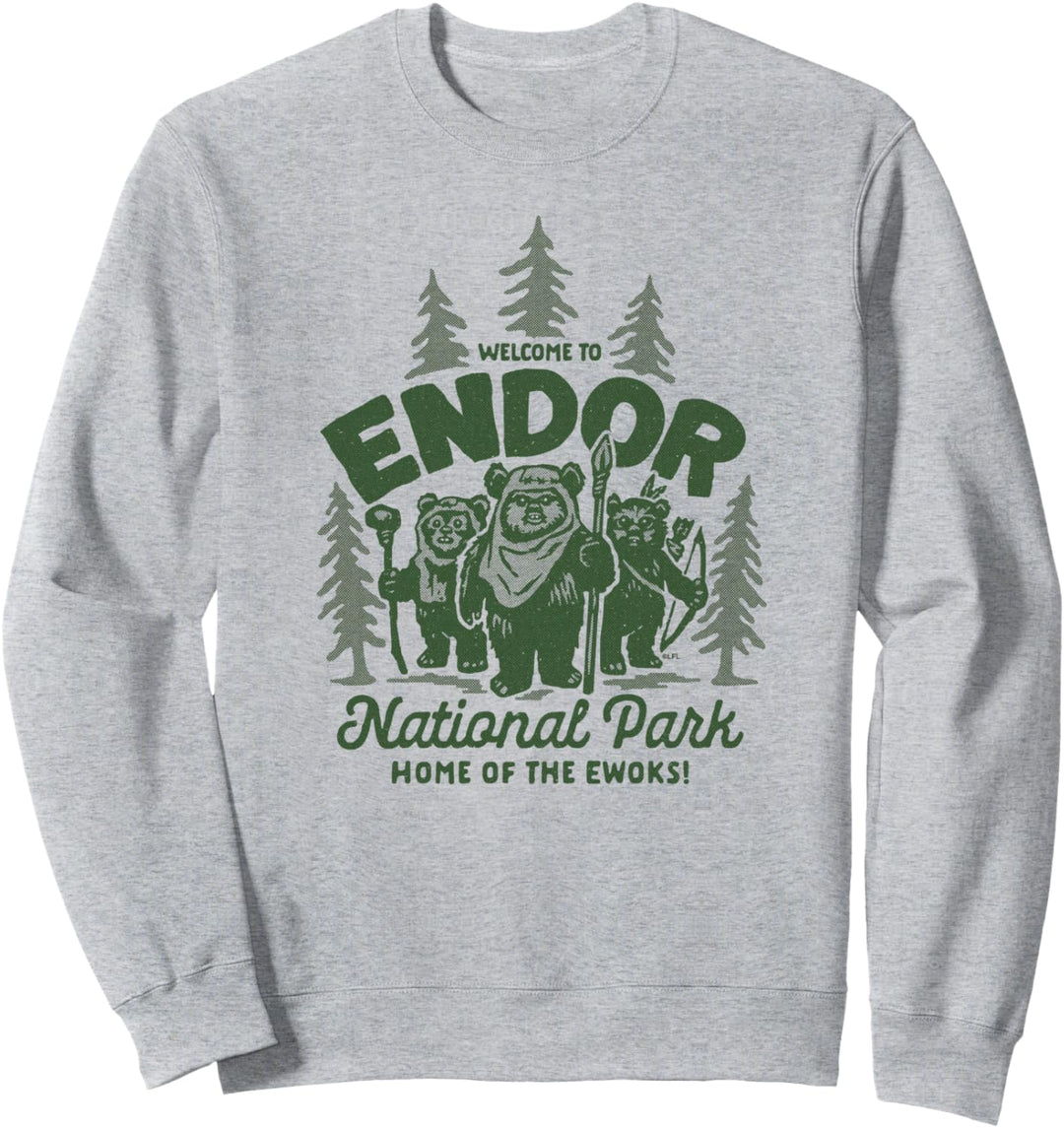 Star Wars Travel Vacation Endor National Park Ewoks Sweatshirt