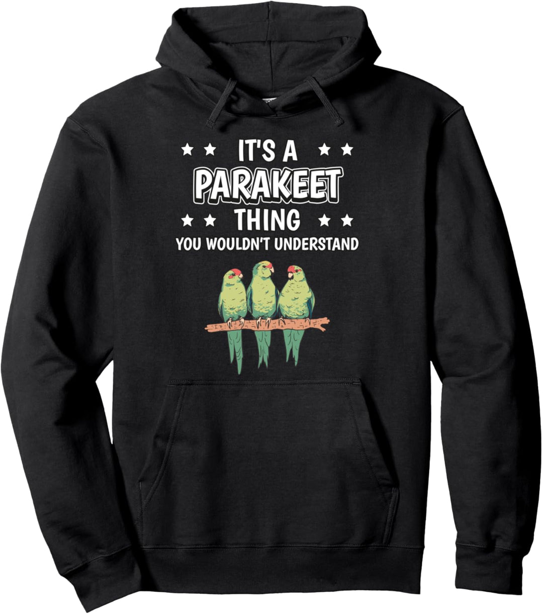 Ist so ein Sittich Ding Lustiger Spruch Sittiche Pullover Hoodie