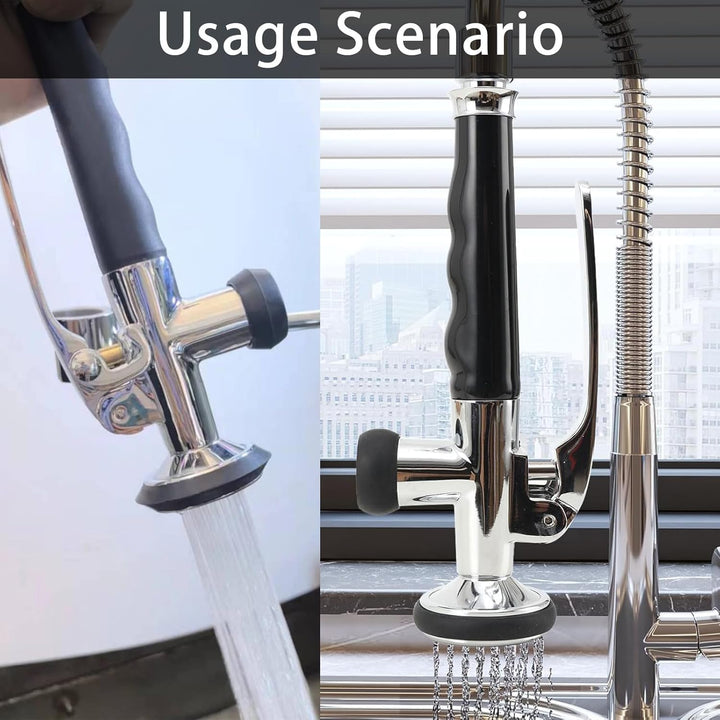 Profi Gastro Handbrause, wasserhahn küche aufsatz 1/2" Standard-AG Spülbrause aus Messing Gastronomi