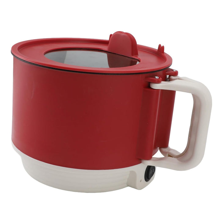 Tragbarer Elektrischer Kochtopf, Multifunktionaler Kleiner Antihaft-Kocher, 1,8 L Fassungsvermögen,