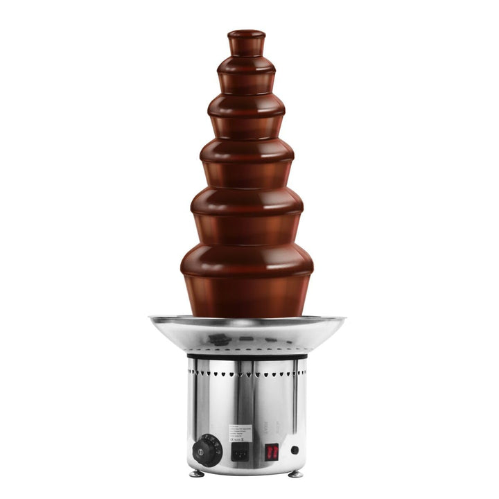 Schokoladenbrunnen - 300 Watt - 6 Etagen - Füllmenge: 8 kg - Höhe: 840mm