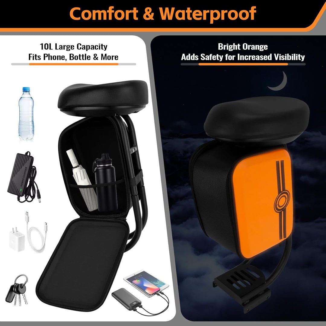 E Scooter Sitz, Wasserdichter Sitz für E Scooter Zubehör, Kompatibel mit Xiaomi M365/Pro Serie E Rol