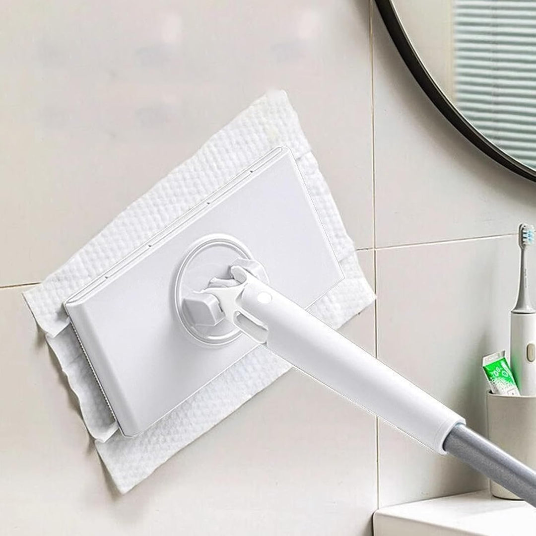 Handgehaltener Mop | Mini Mopp Für Badezimmer,Besenkompatible Mopptücher Bodenreiniger,70 cm Länge f