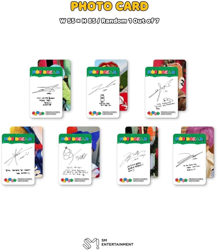 NCT Dream Winter Special Mini Album Candy Photobook ver + Poster