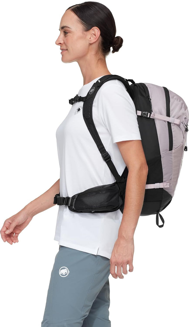 Mammut Lithium 25 Women, Wanderrucksack, Alpine Calamint-Black, Für Frauen, 25 Liter, Gerahmter Ruck