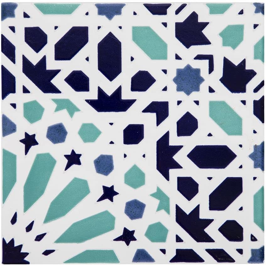 Cerames Orientalische Marokkanische Keramikfliesen Fez - dekorative Mosaikfliesen für das Badezimmer