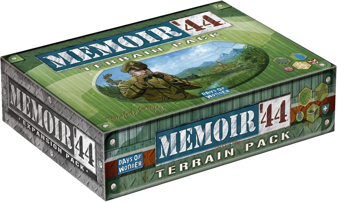 Days of Wonder , Memoir '44 Terrain Pack , Board Game , Ages 8+ , 2 Players , 30-90 Minutes Playing