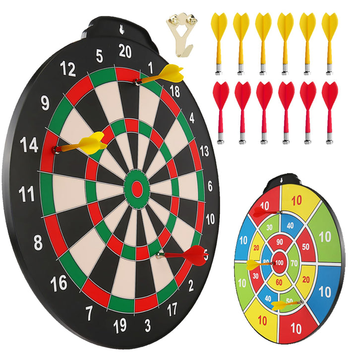Esjay 45,7 cm Magnetisches Dartscheibenset, sicheres Dartspiel für Kinder, Junge Spielzeug Geschenk