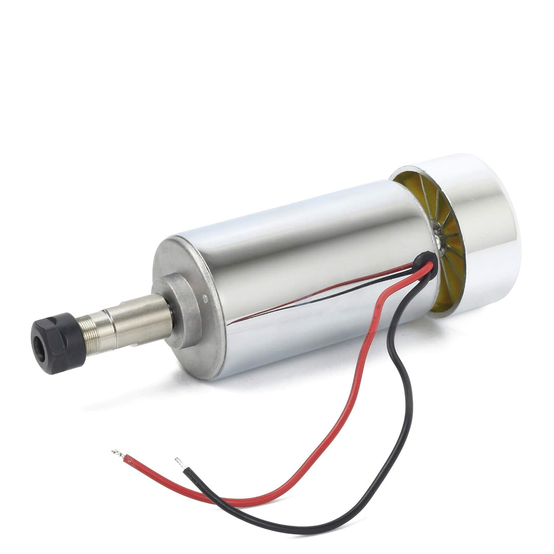 RATTMMOTOR 300W 52MM DC 12-48V CNC Spindelmotor ER11 luftgekühlter Motor 12000U/min für CNC-Gravierf