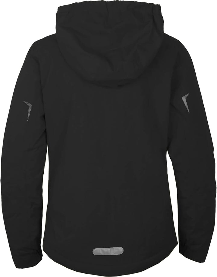 Bergson Kinder Regenjacke LIO THERMO - leicht wattiert - Wanderjacke - Fahrradjacke - Outdoorjacke -