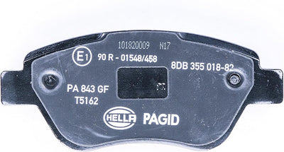 HELLA PAGID 8DB 355 018-821 Bremsbelagsatz - T5162 - Dicke/Stärke: 17.8mm - Bremssystem: Bosch - mit