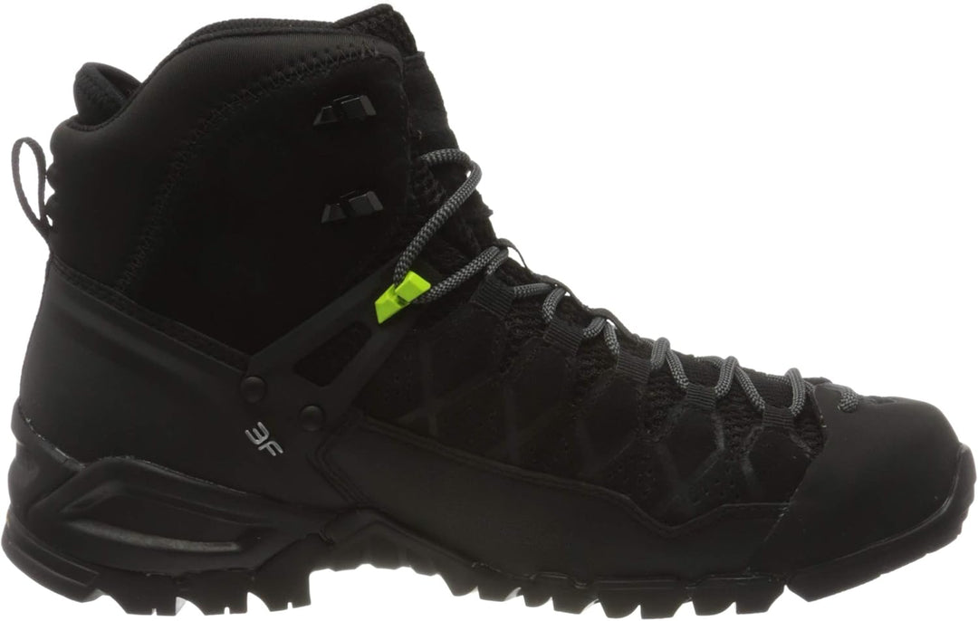 Salewa Alp Trainer Mid Gore-Tex Herrenwanderstiefel 39 EU Schwarz, 39 EU Schwarz