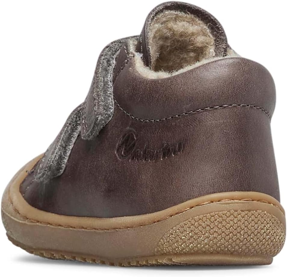 Naturino Lauflernschuhe mit Wollfutter 25 EU Anthrazit, 25 EU Anthrazit