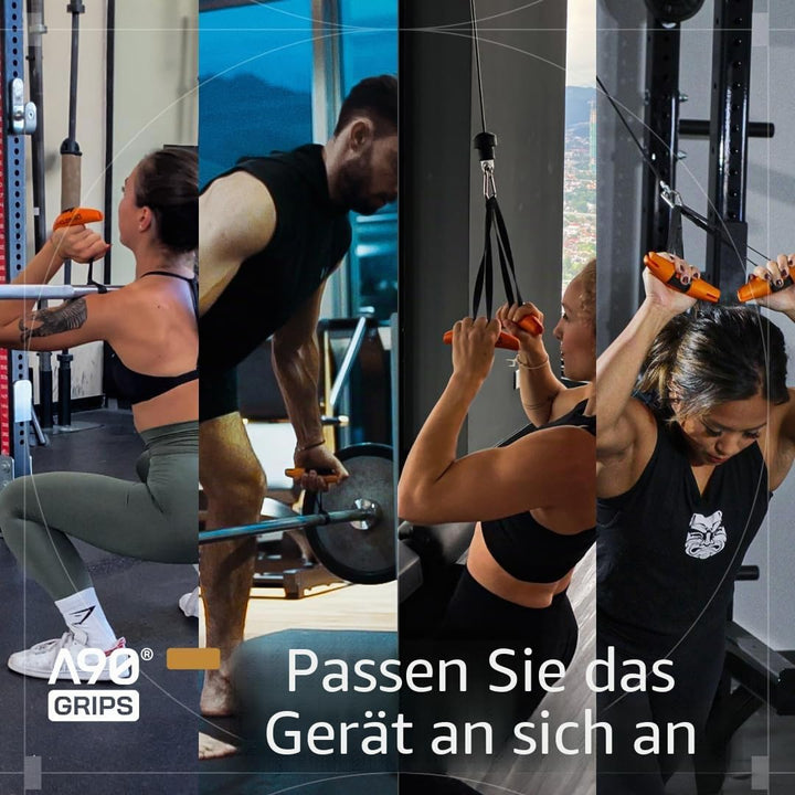 Angles90 Suspension- und Kabeltrainer-Set – Ganzkörper-Trainingsgerät für das Heim-Fitnessstudio mit