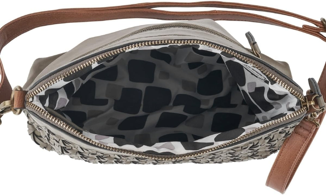 Remonte Damen Q0612 Handtasche S Olive/Cayenne / 54, S Olive/Cayenne / 54