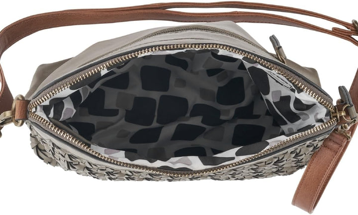 Remonte Damen Q0612 Handtasche S Olive/Cayenne / 54, S Olive/Cayenne / 54