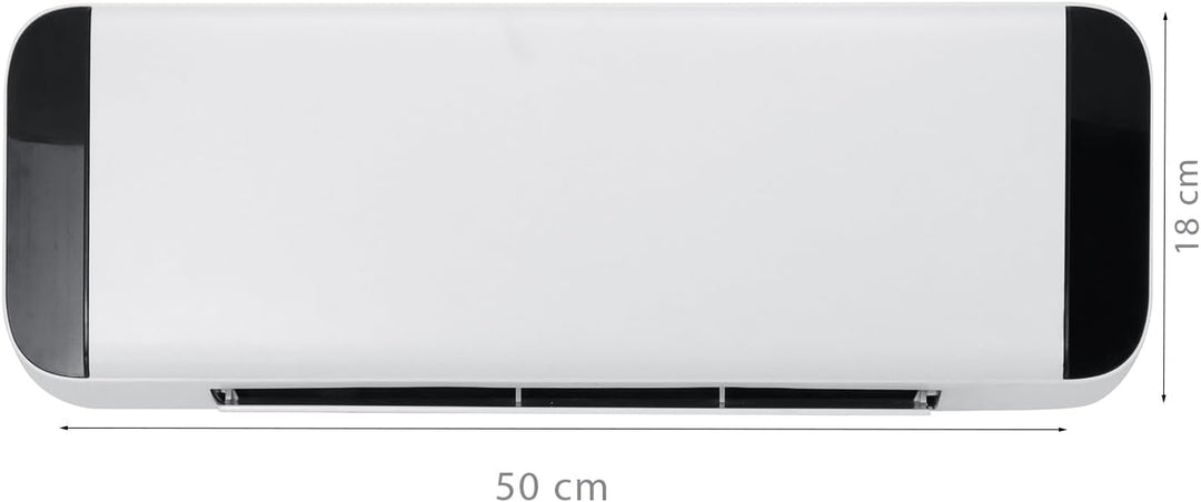 Lehmann LHOHH-2013A Wandheizlüfter mit 2 Leistungsstufen 1000/2000 W | Wand Heizlüfter mit Wi-Fi, Fe