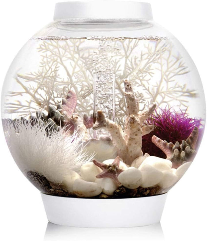 biOrb CLASSIC 15 LED Kugel-Aquarium, 15 Liter - Aquarien Komplett-Set mit LED Beleuchtung und patent