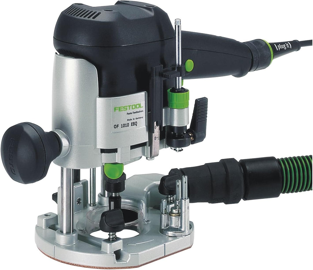 Festool OF 1010 EBQ-Plus Handoberfräse, Schwarz, Silber, Grün