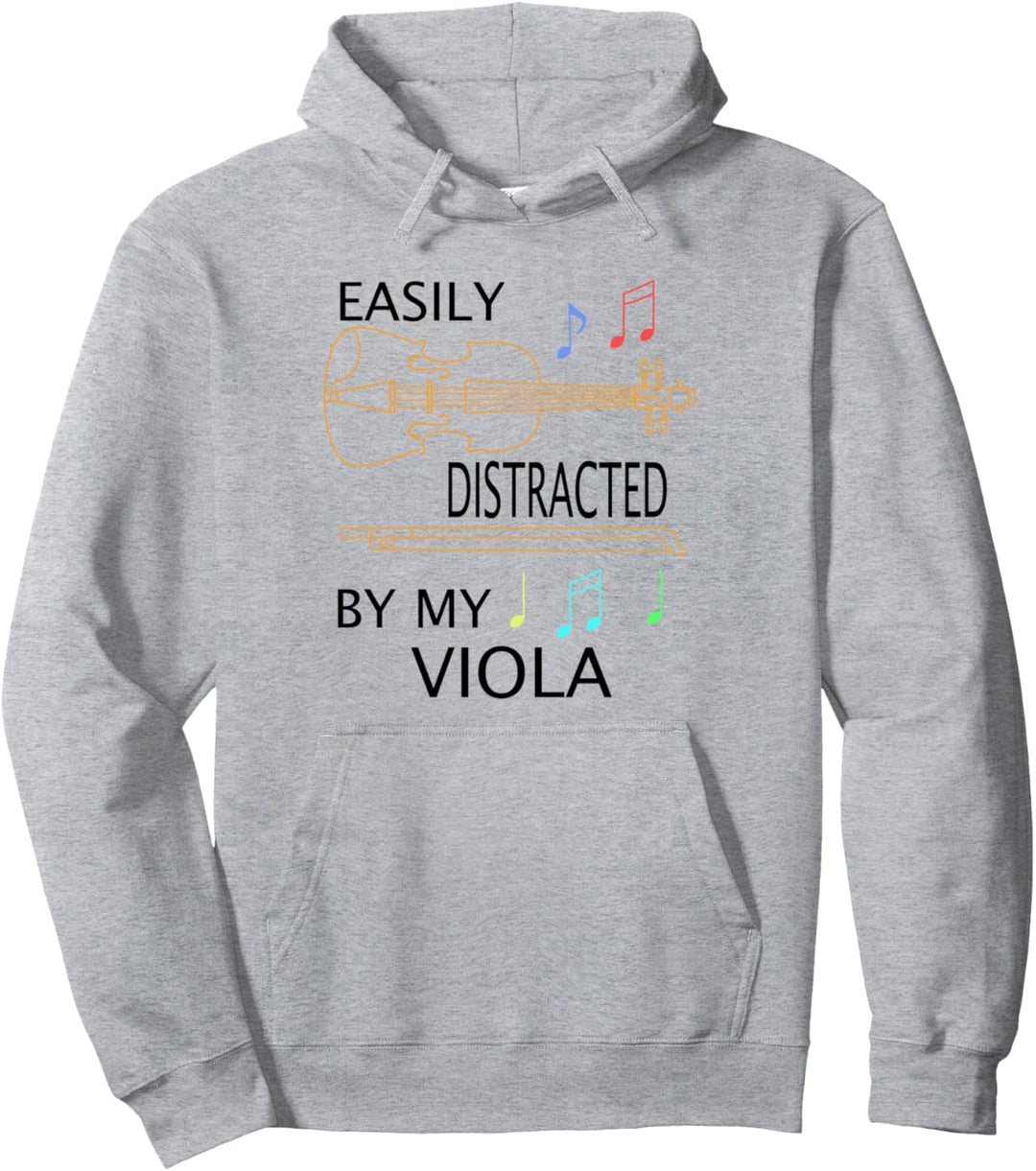 Bratschist Musiker Orchester Bratschist Pullover Hoodie
