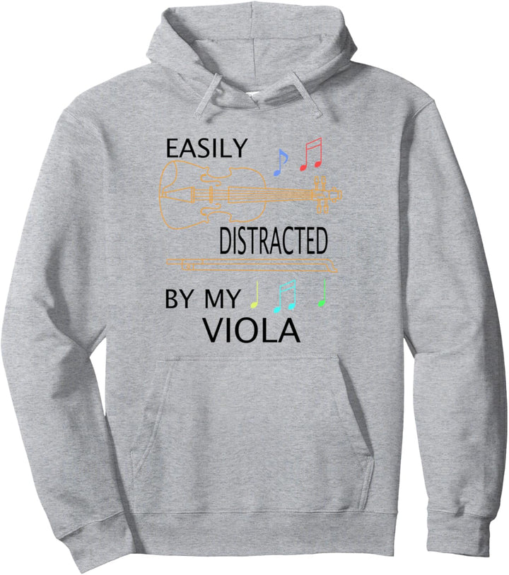 Bratschist Musiker Orchester Bratschist Pullover Hoodie