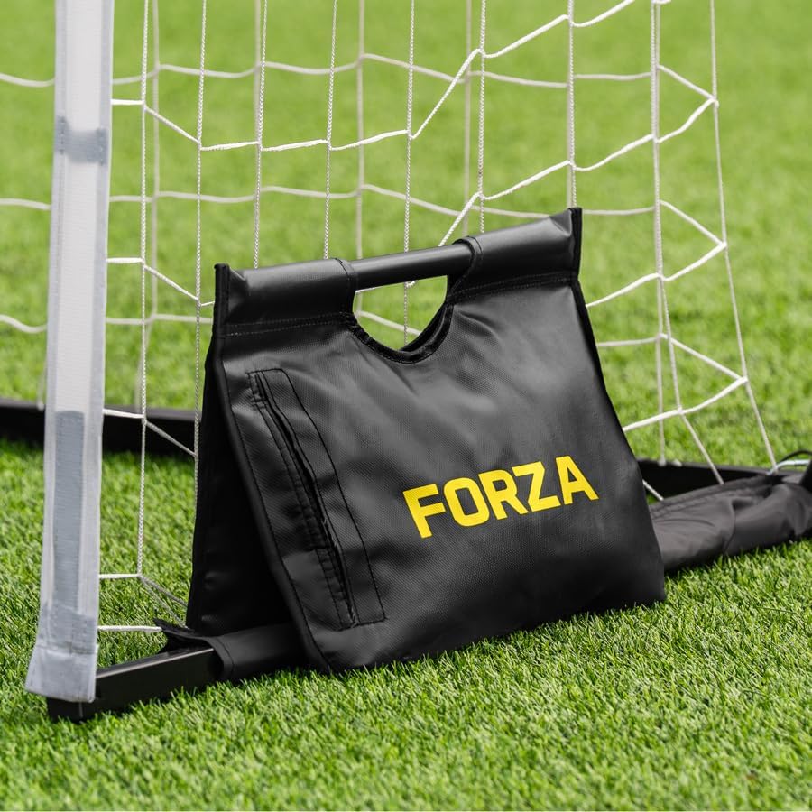 FORZA Pro Sandsack | robuster Fussballtor Sandsack | Sandsack Gewicht Tasche Bodenanker | 20kg Sands