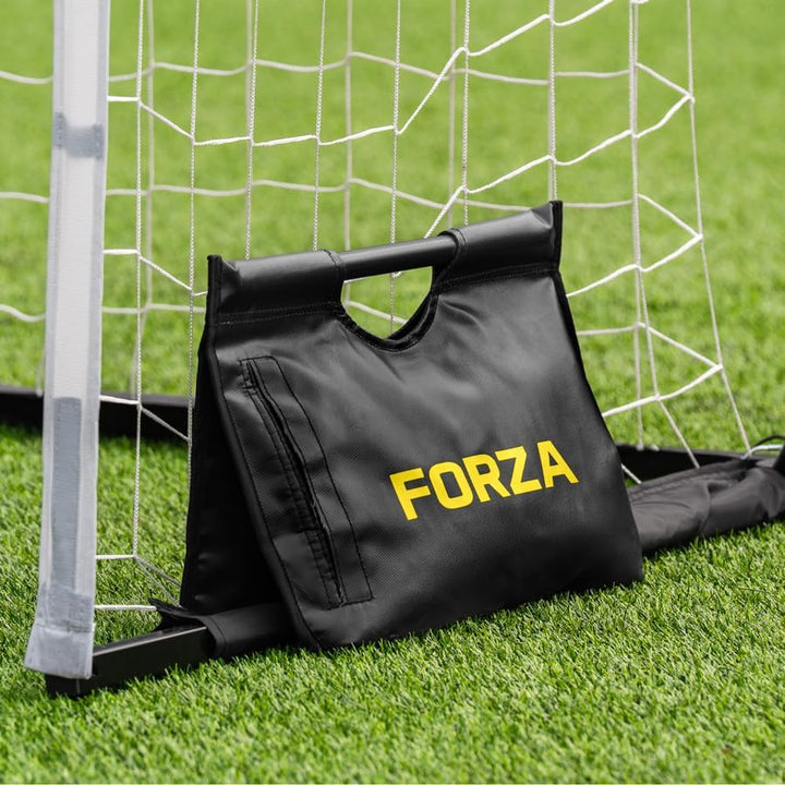 FORZA Pro Sandsack | robuster Fussballtor Sandsack | Sandsack Gewicht Tasche Bodenanker | 20kg Sands